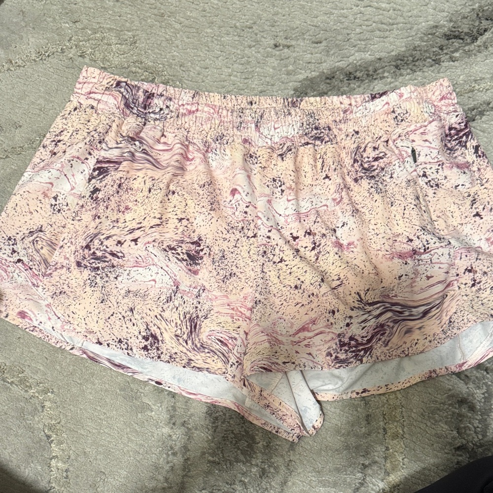 CALIA by Carrie Underwood Pink and Purple Athletic Shorts